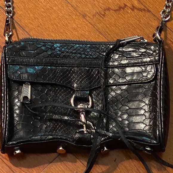 Rebecca Minkoff Snakeskin Crossbody Bag - Picture 3 of 13